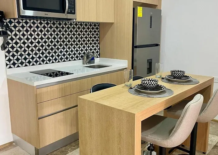 Estudio Moderno Con Alberca - Centro Playa del Carmen