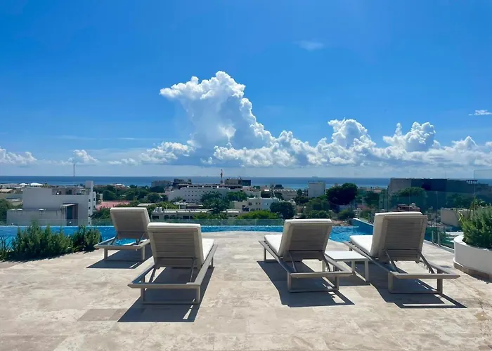 Estudio Moderno Con Alberca - Centro Apartment Playa del Carmen