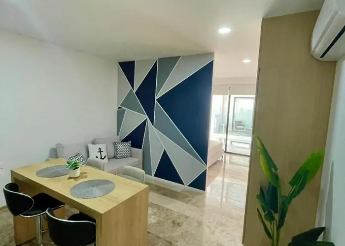 Estudio Moderno Con Alberca - Centro *